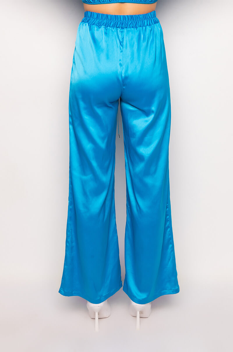 PORTOFINO SATIN PALAZZO PANT