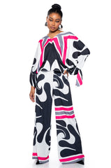 PRINTED PALAZZO PANT