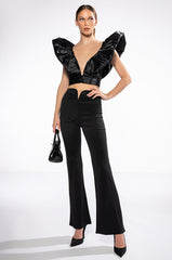 PUFF SHOULDER BOLERO