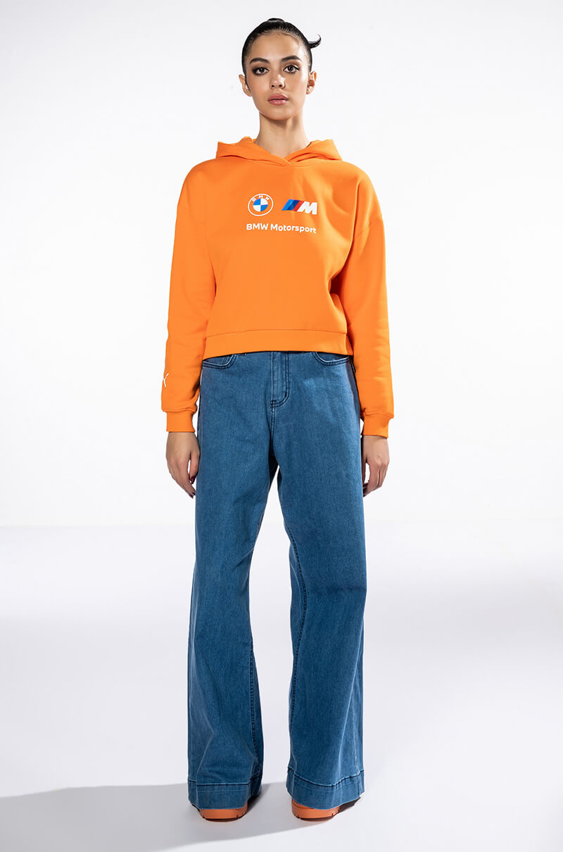 PUMA BMW WOMENS LOGO HOODIE