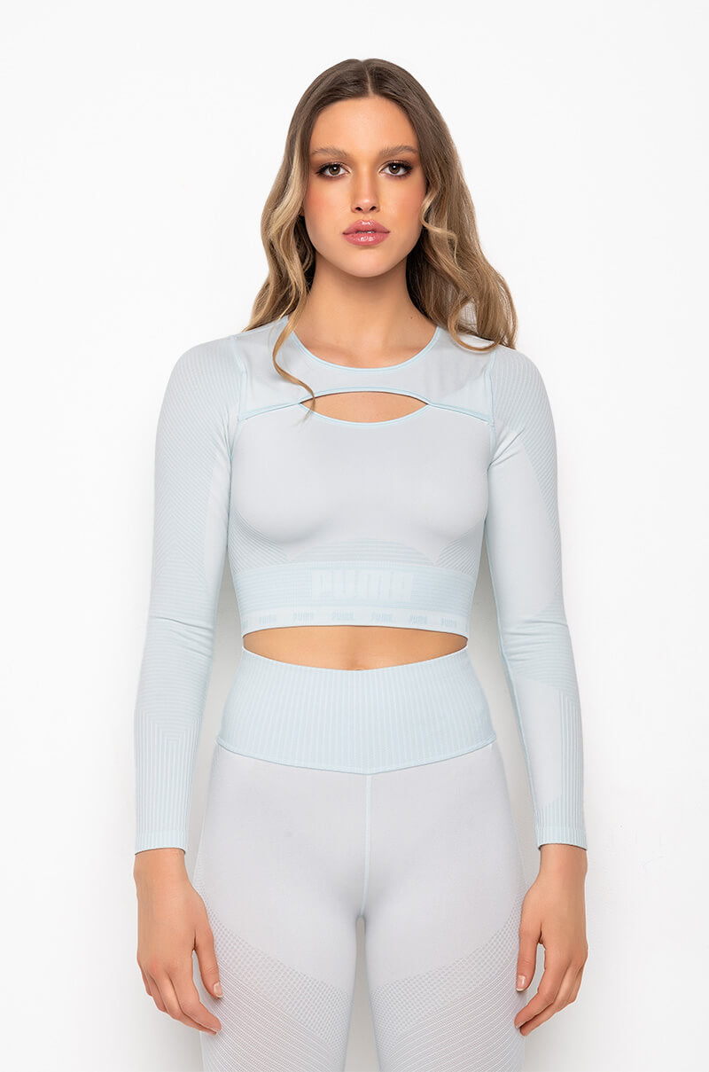 PUMA SEAMLESS TRAIN FORMKNIT LONG SLEEVE