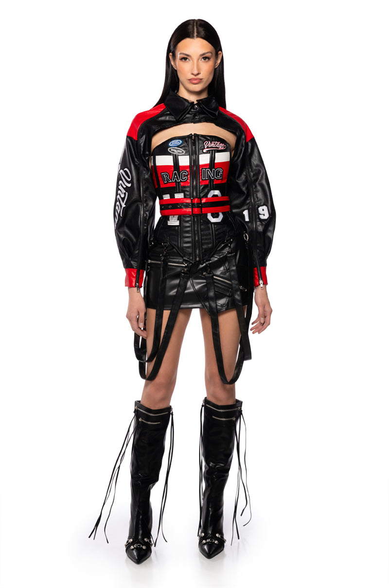 RACING PU JACKET