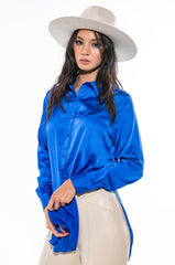 READY FOR ANY OCCASION SATIN SHIRT