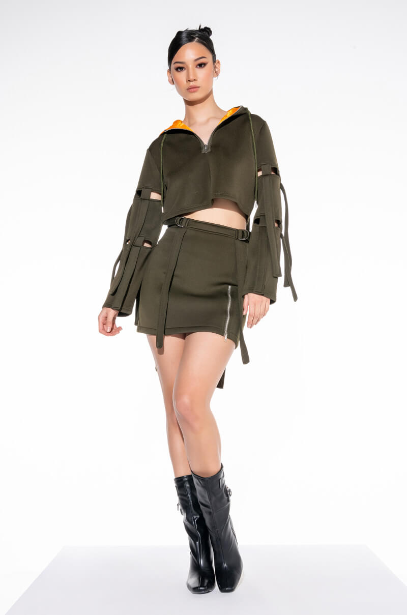 REPORTING FOR DUTY SCUBA ZIP HOODIE