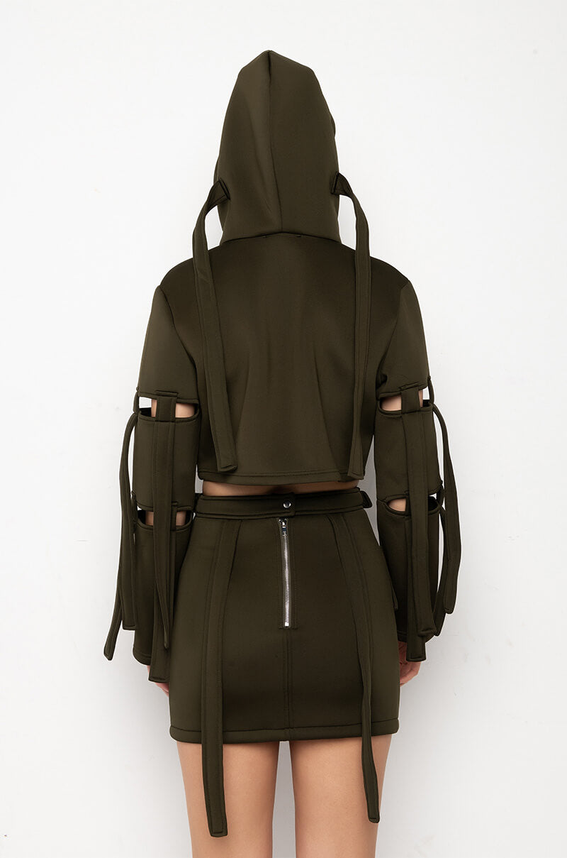 REPORTING FOR DUTY SCUBA ZIP HOODIE