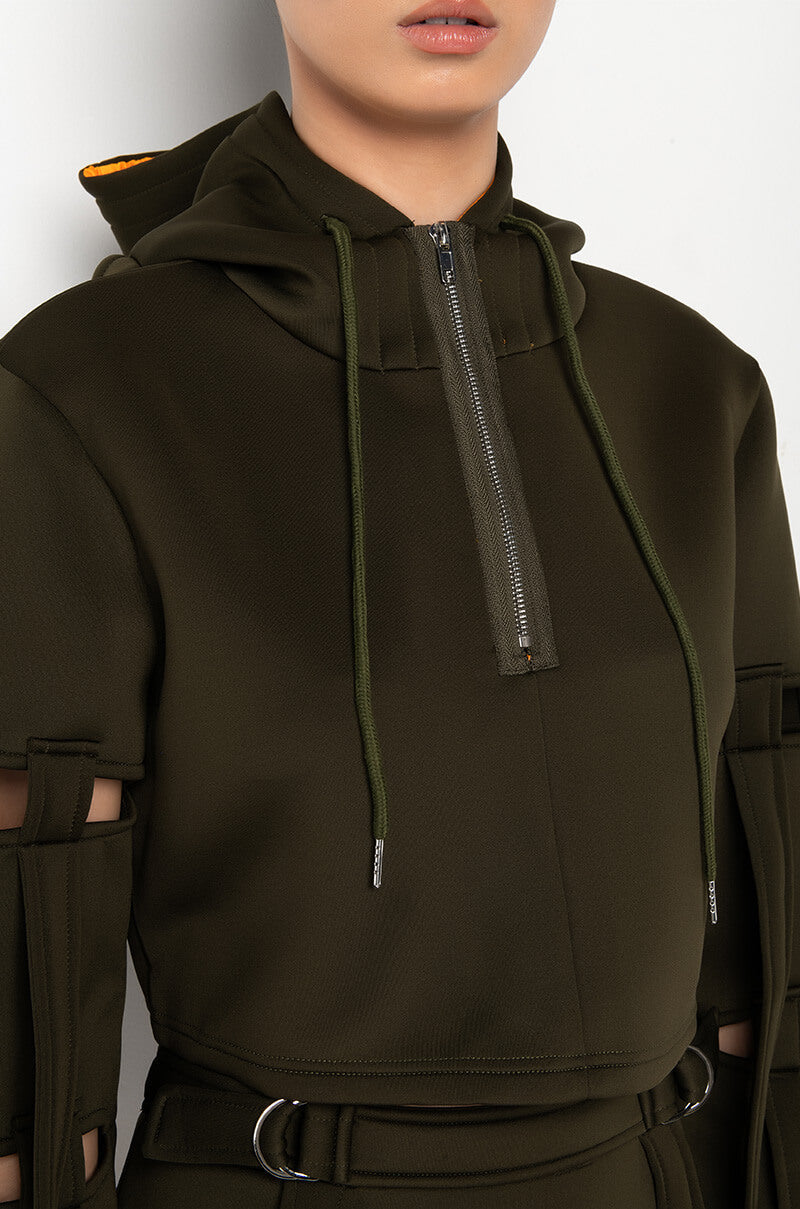 REPORTING FOR DUTY SCUBA ZIP HOODIE