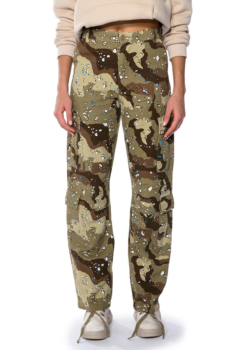 REPRESENT PAINTED WIDE LEG CARGO