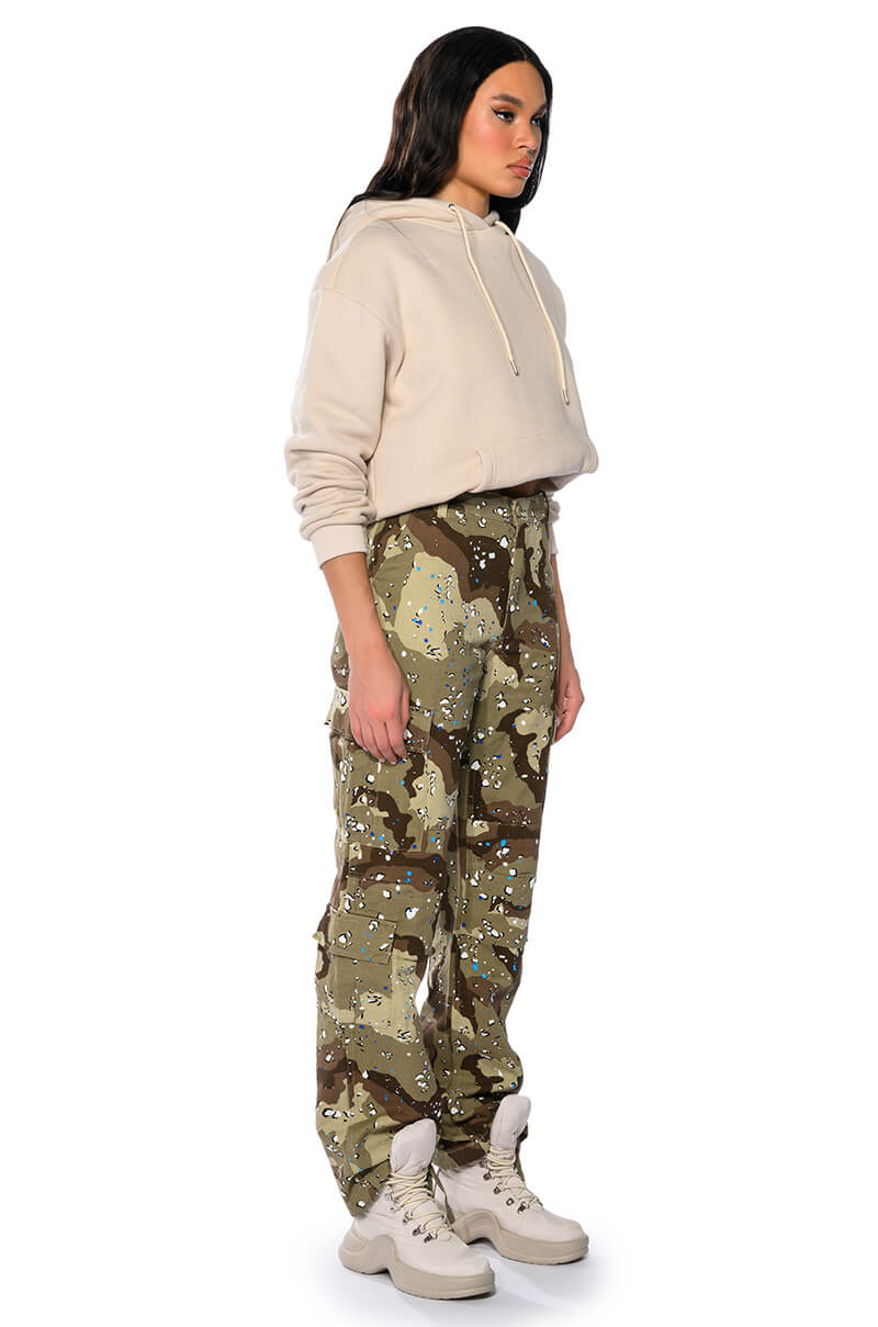 REPRESENT PAINTED WIDE LEG CARGO