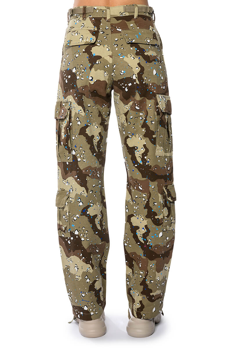 REPRESENT PAINTED WIDE LEG CARGO
