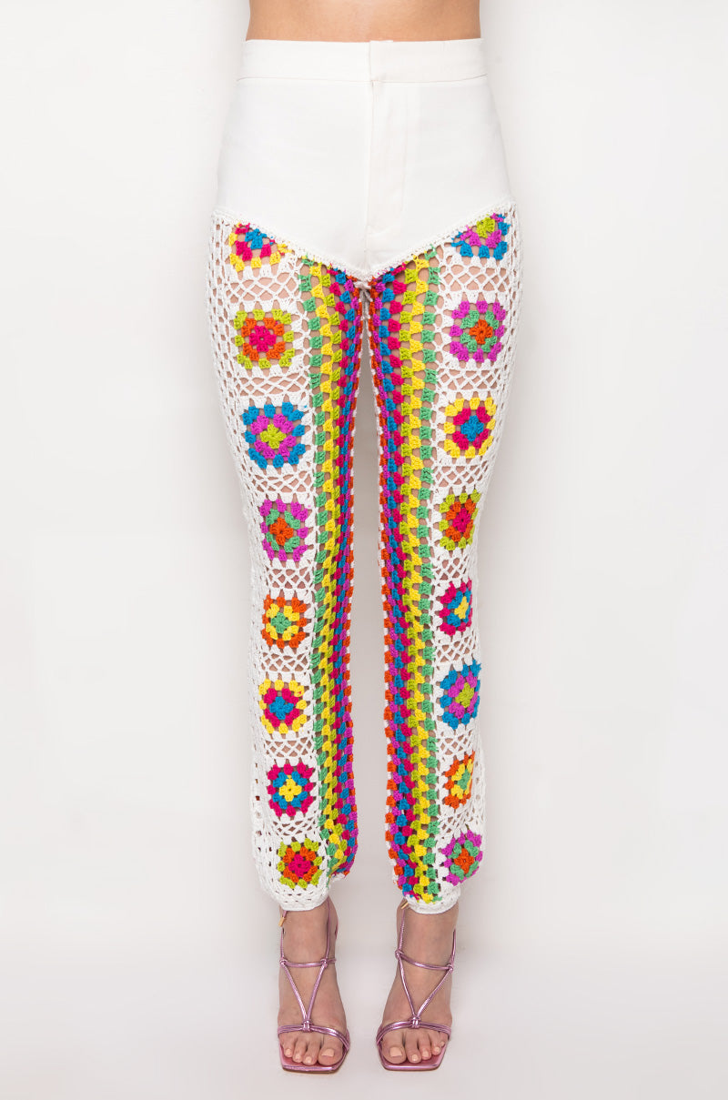 ARUBA CROCHET PANT
