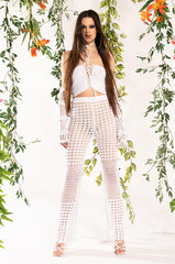 BAHAMAS MOOD CROCHET TOP