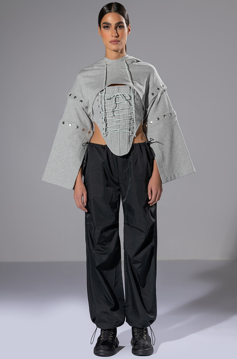 RILEY WIDE LEG PARACHUTE PANT