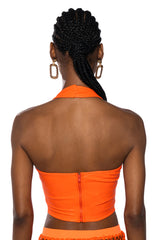 RIO HALTER CROP TOP