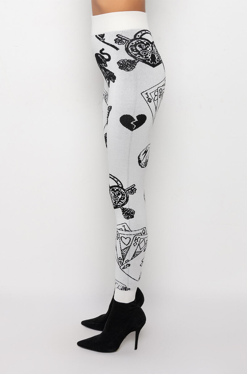 ROLL THE DICE KNIT JOGGER
