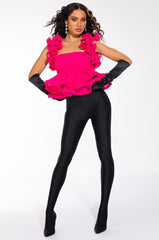 ROMANTIC RUFFLE BLOUSE