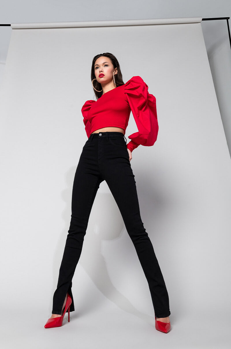 SEXY DENIM HIGH RISE DENIM
