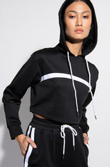 RUMORS CROPPED HOODIE