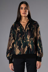 RUNNING LAPS QUARTER ZIP SWEATSHIRT