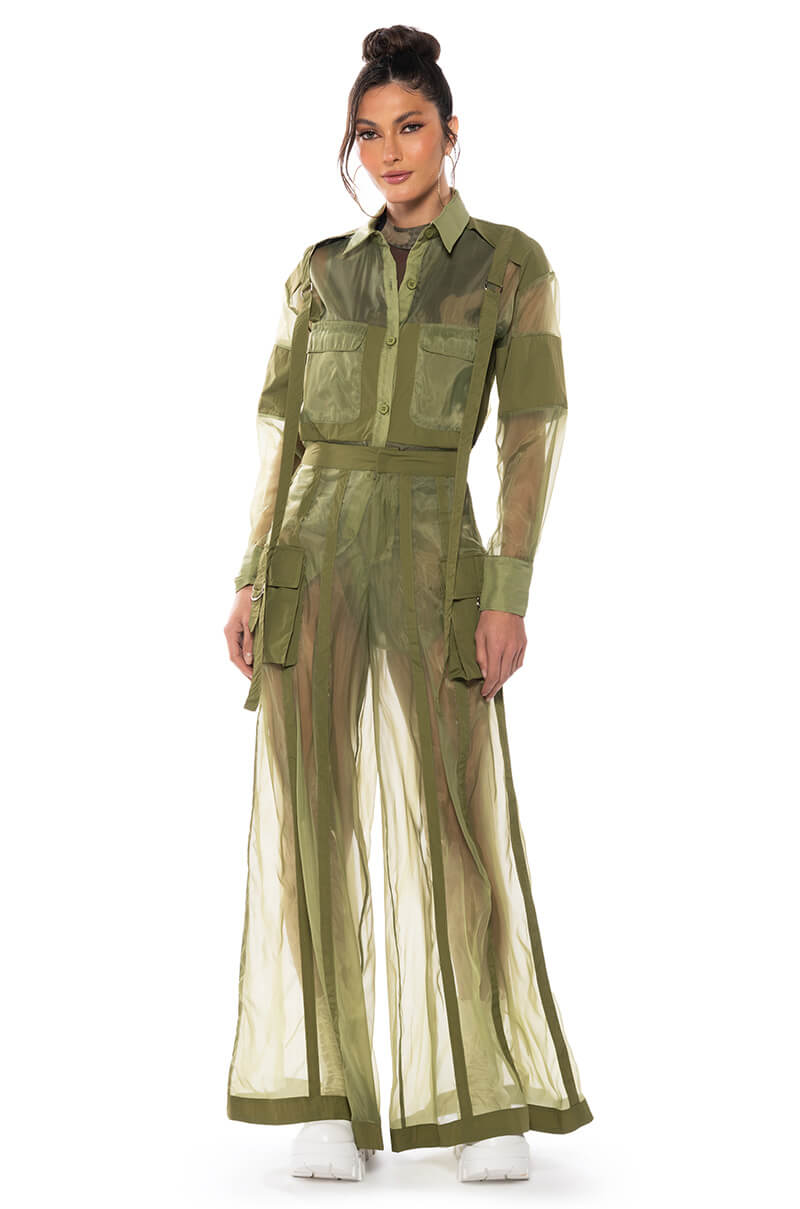CELINE WIDE LEG TROUSER