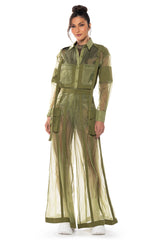 CELINE WIDE LEG TROUSER