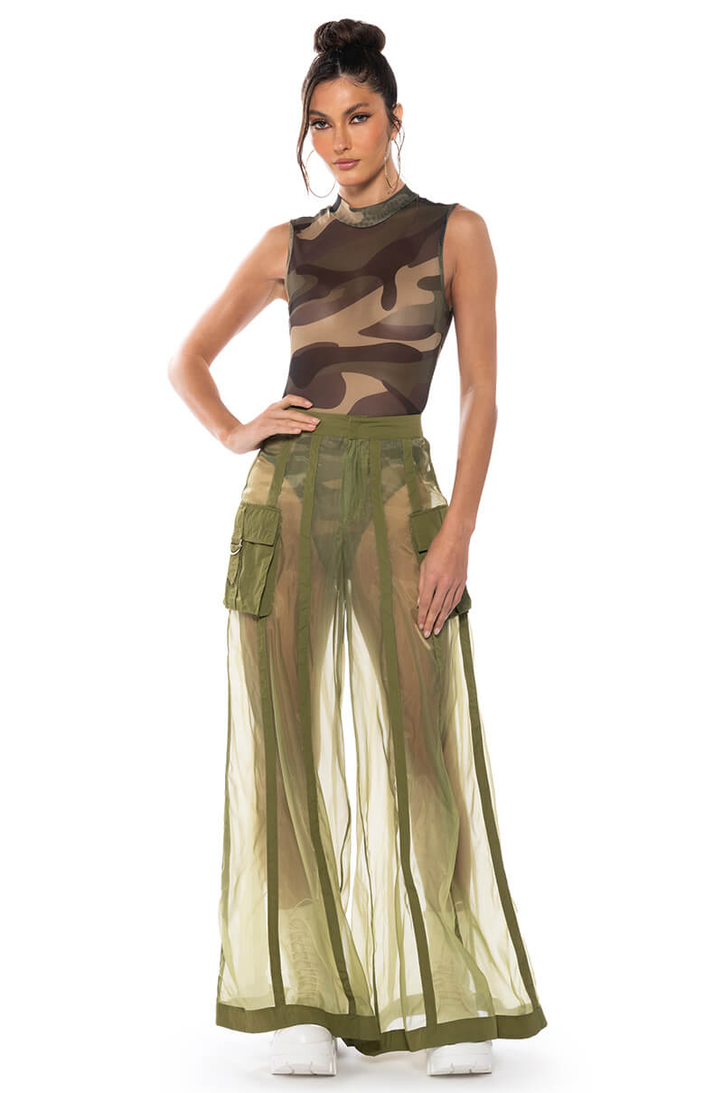 CELINE WIDE LEG TROUSER