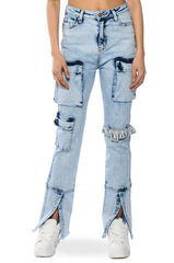 SAMMI DENIM CARGO PANT