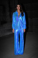 SAPPHIRE DREAMING SEQUIN TROUSER