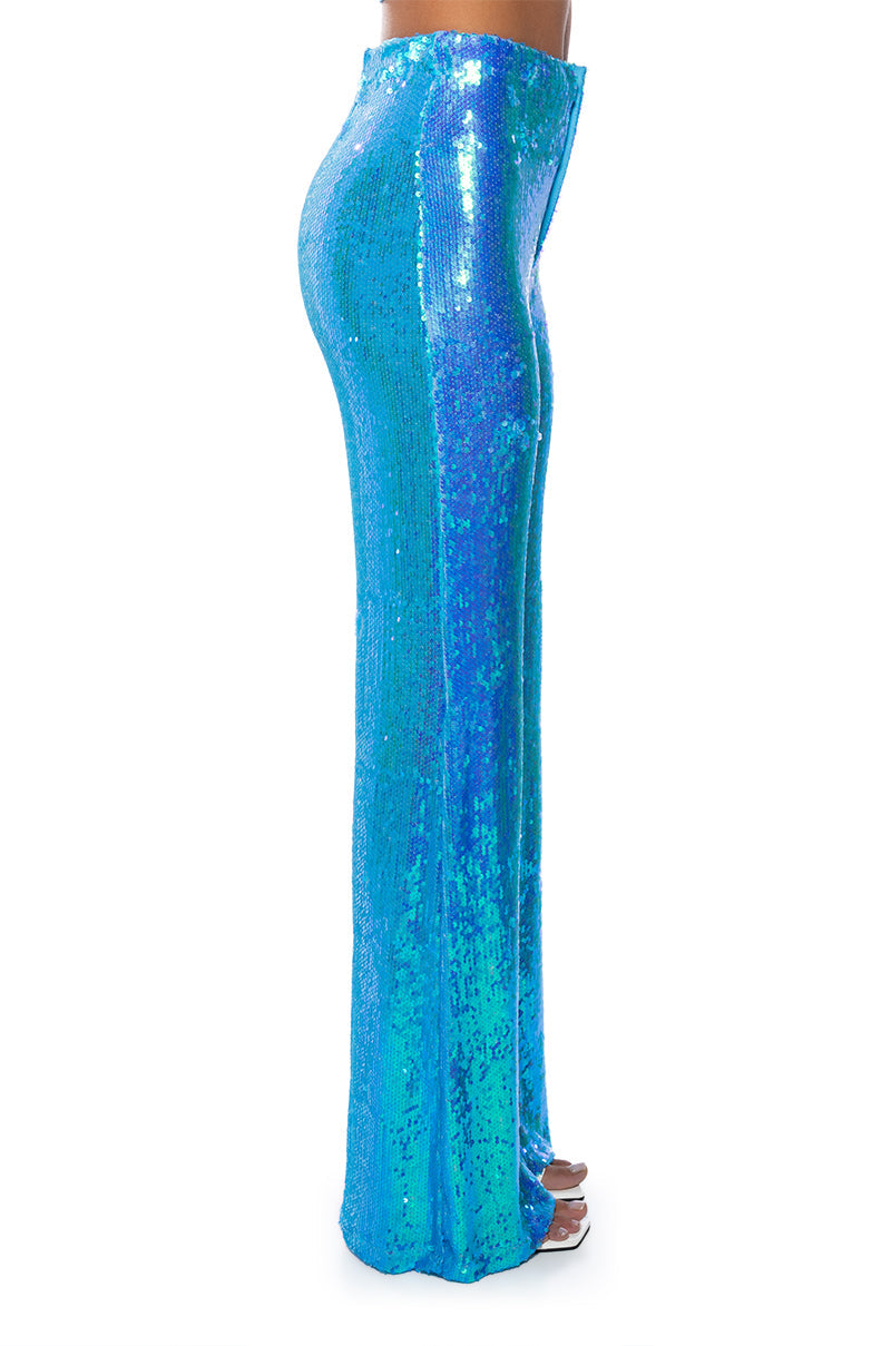 SAPPHIRE DREAMING SEQUIN TROUSER