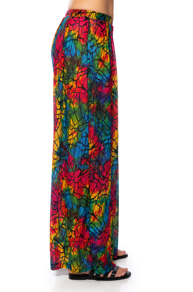 SAY MY NAME COLORFUL PALAZZO PANT