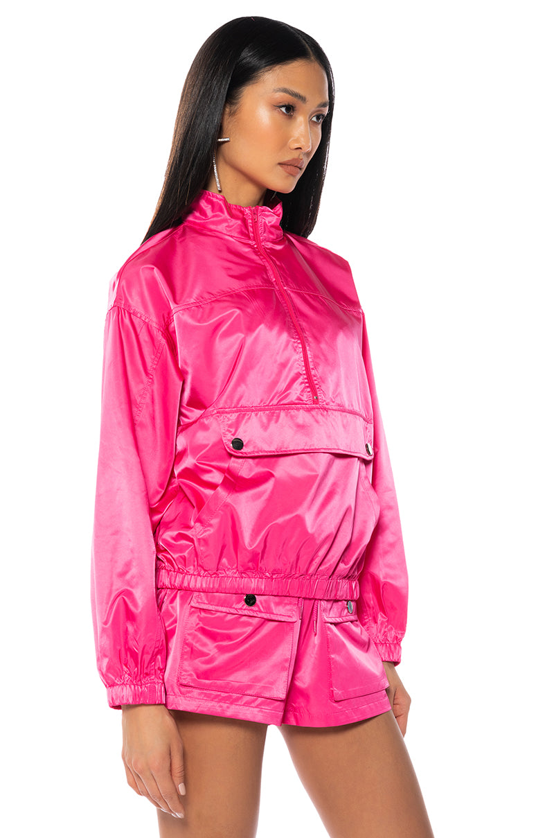 SEASON TO SMILE HALF ZIP ANORAK