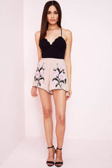 Argo Romper Black Pink