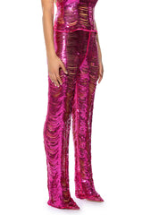 SENORITA EMBELLISHED STRAIGHT LEG PANT
