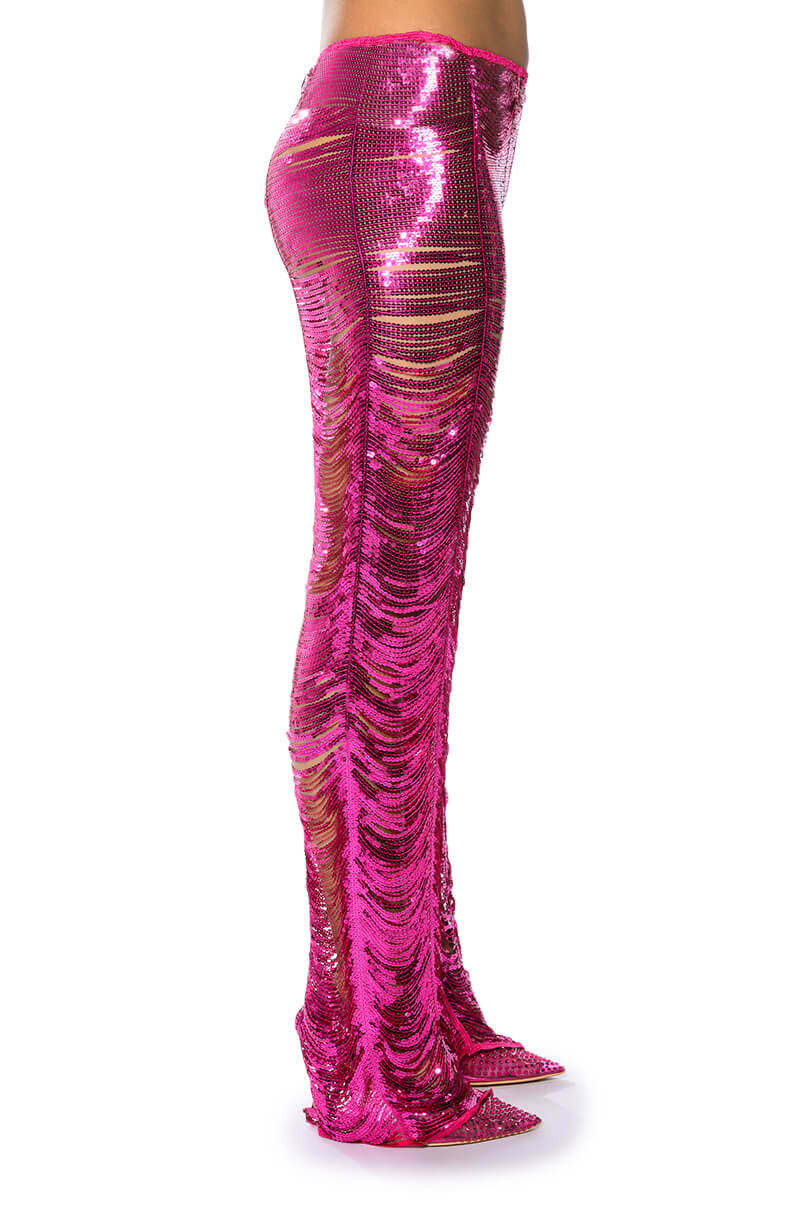 SENORITA EMBELLISHED STRAIGHT LEG PANT