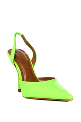ROMANO LIME SLINGBACK PUMP