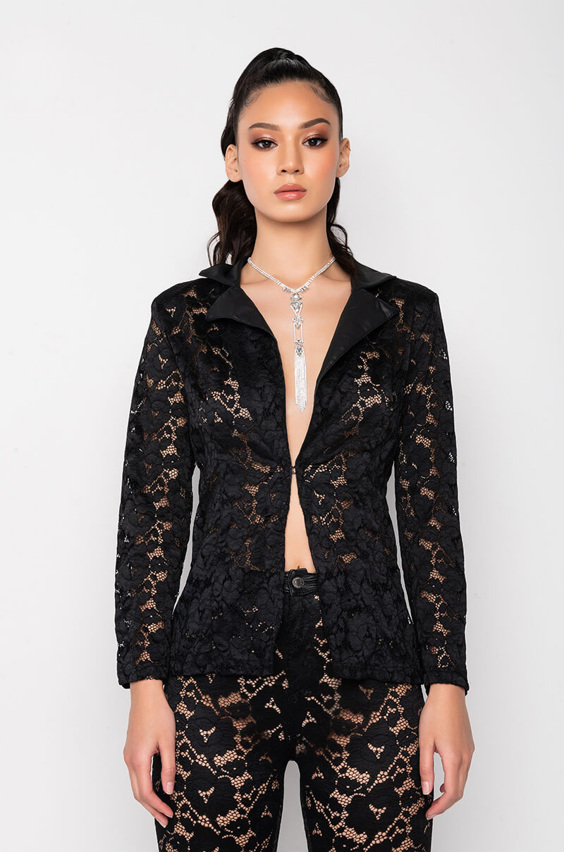 SEXY LADY LACE BLAZER