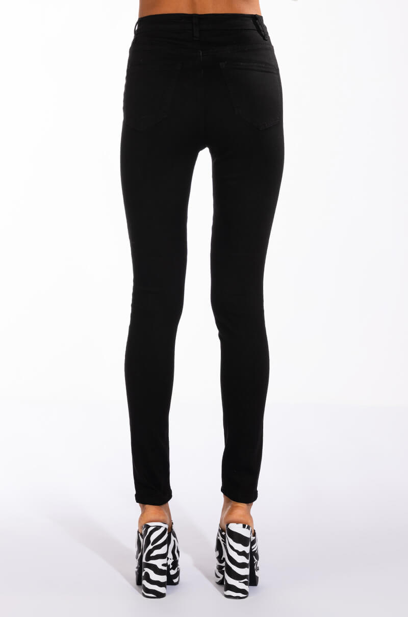 SEXY STRETCH HIGH RISE SKINNY DENIM JEANS