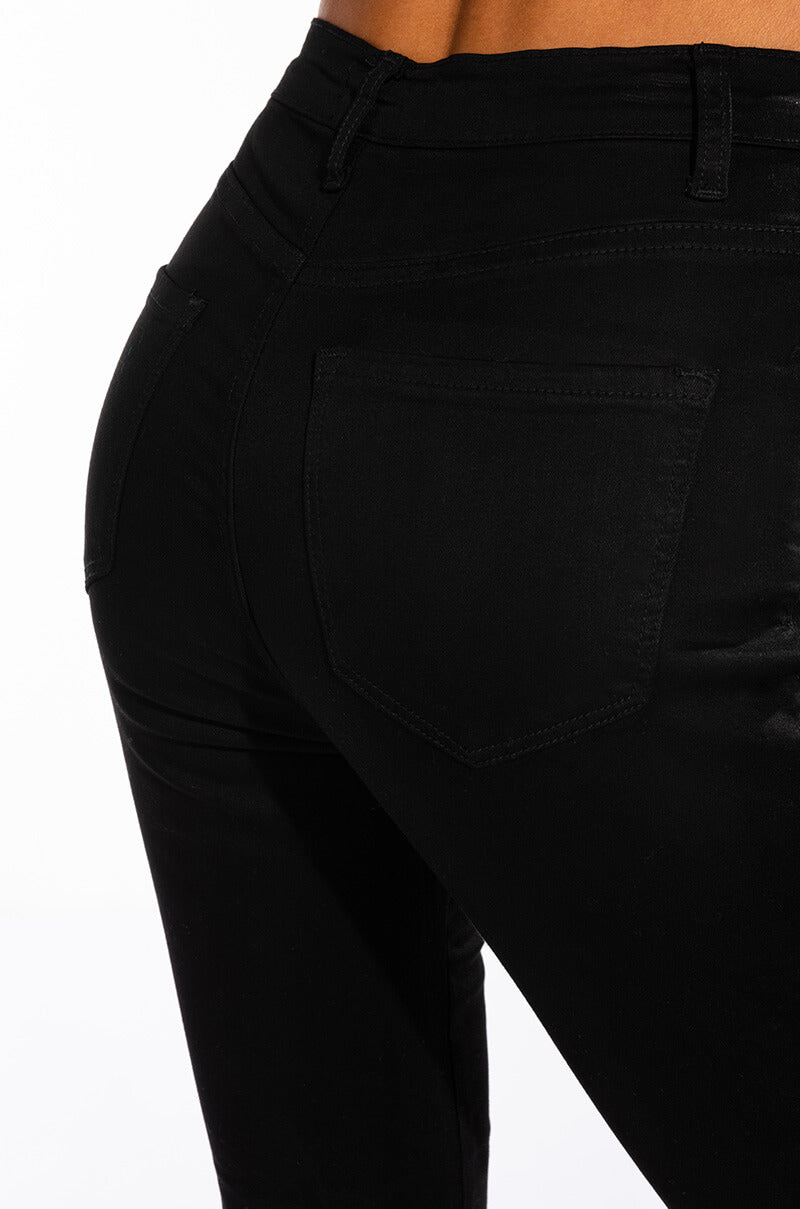 SEXY STRETCH HIGH RISE SKINNY DENIM JEANS