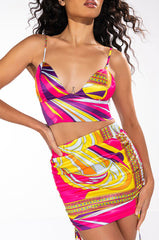 SEYCHELLES SATIN BRALETTE