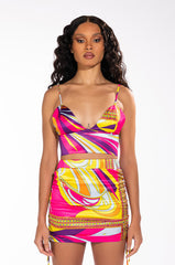 SEYCHELLES SATIN BRALETTE