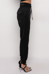 SHAPE OF YOU RHINESTONE ROPE JOGGER