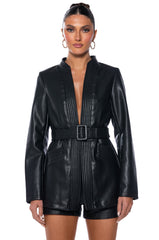 THE BEEKMAN KIMONO MOTO BLAZER