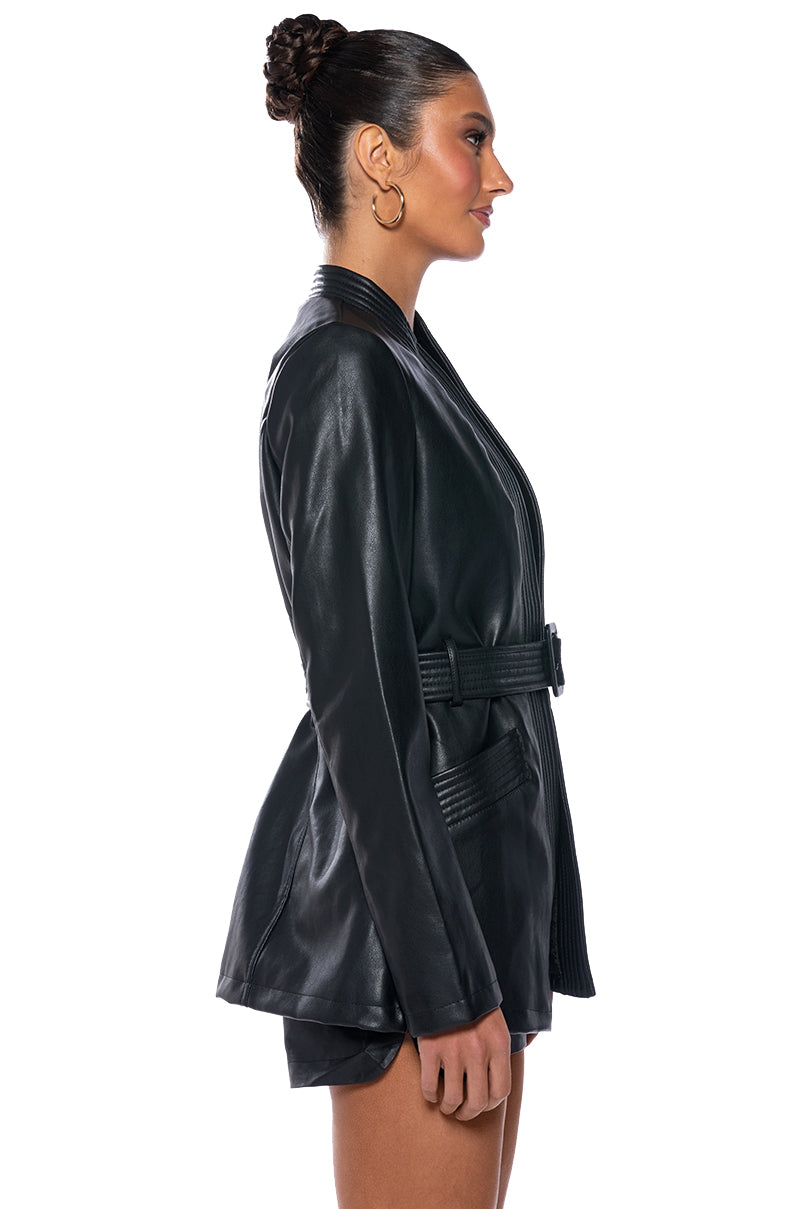 THE BEEKMAN KIMONO MOTO BLAZER