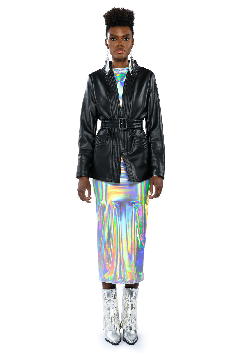THE BEEKMAN KIMONO MOTO BLAZER
