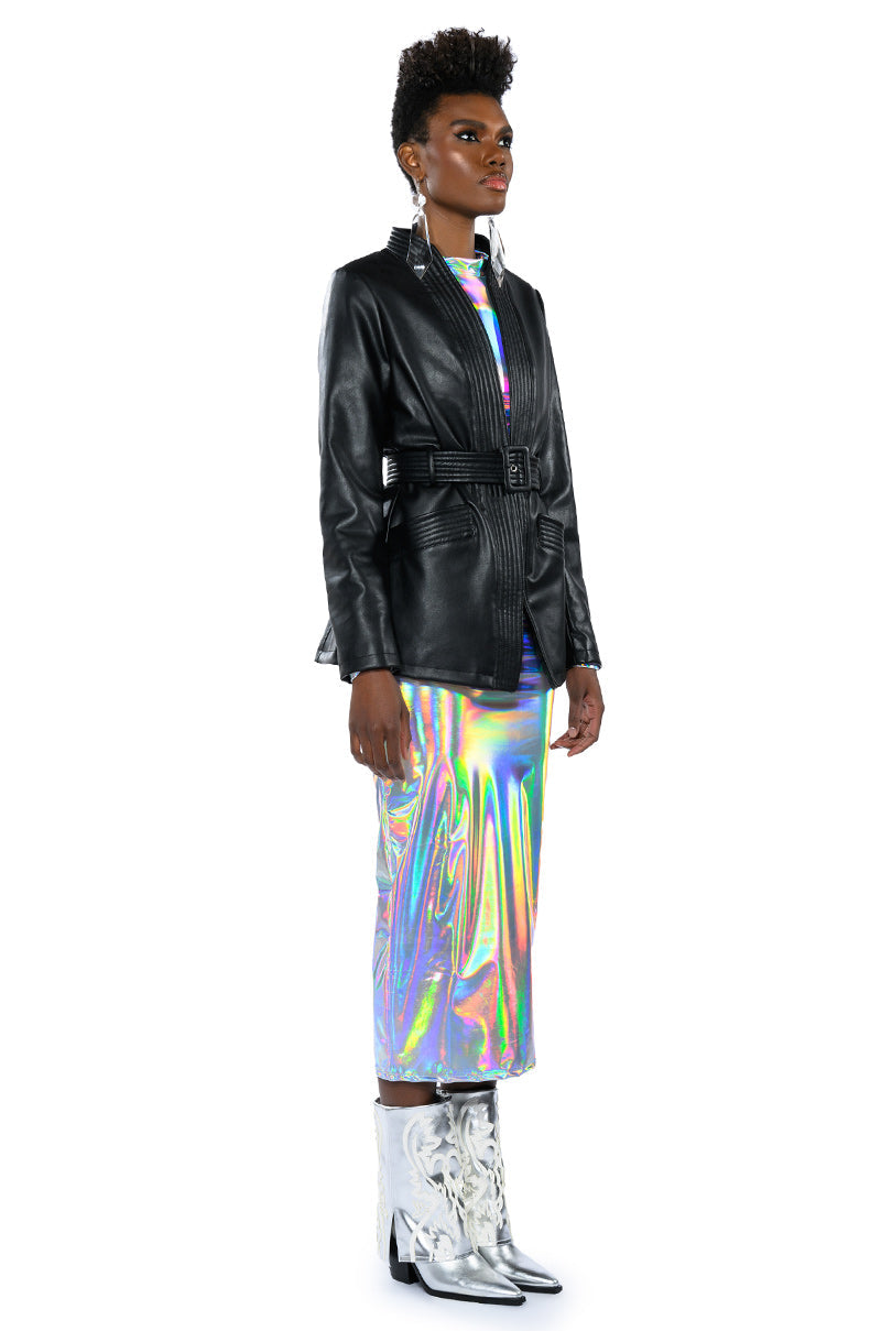 THE BEEKMAN KIMONO MOTO BLAZER
