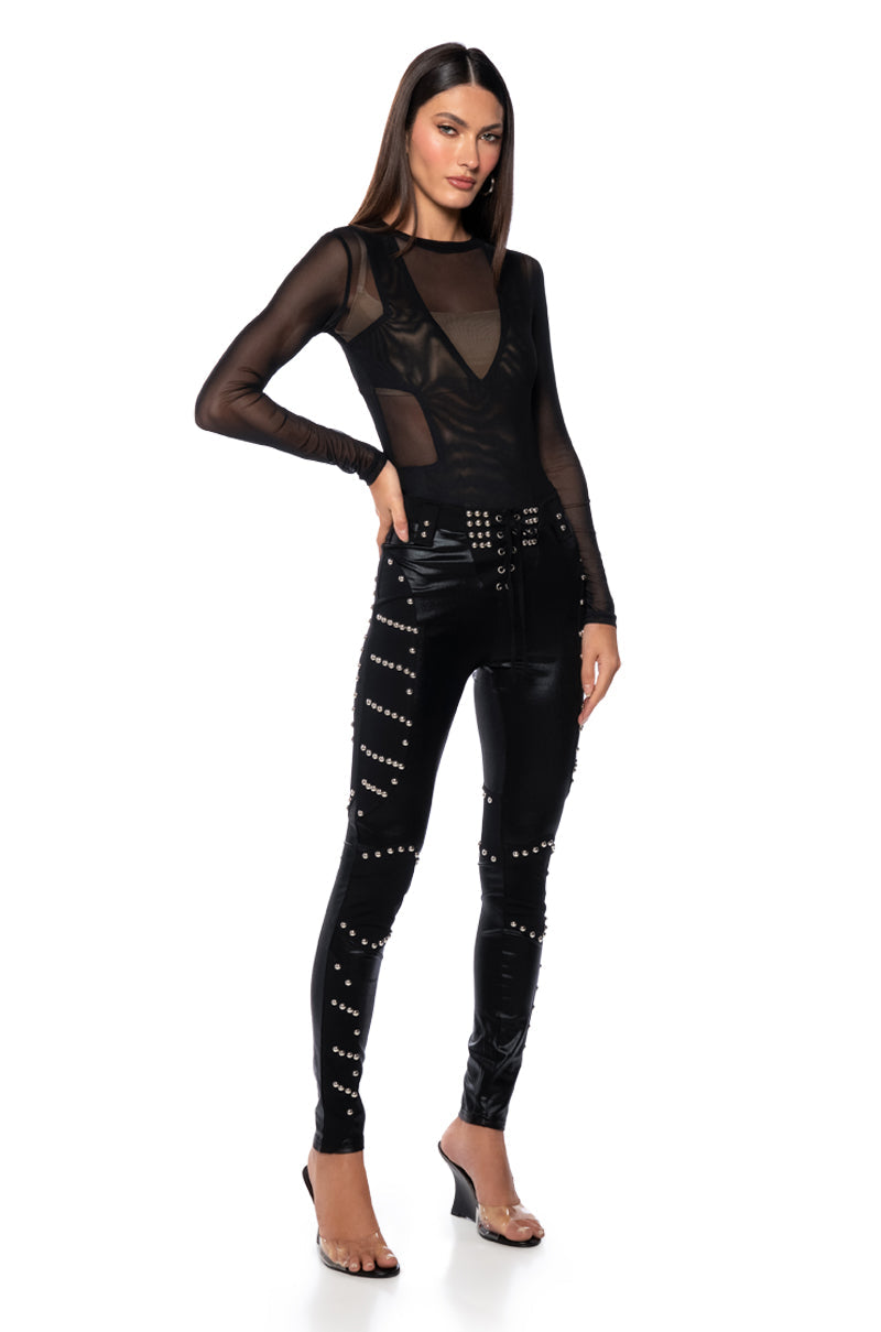 ARIANA HIGH WAISTED FASHION PANTS