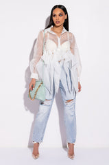 ENSLEY BUTTON DOWN BLOUSE