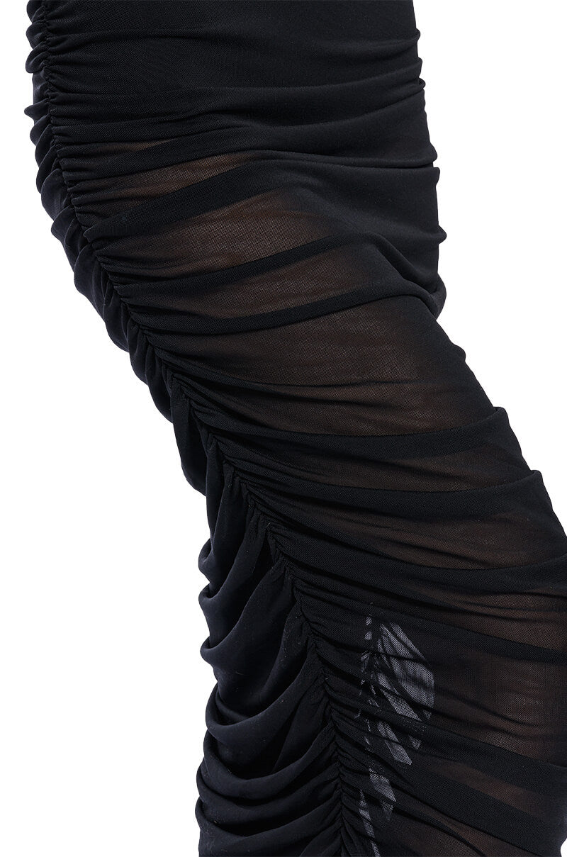 SIMPLE BLISS MESH MAXI SKIRT