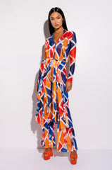 SKYART X AKIRA MAXI RUFFLE CARDIGAN