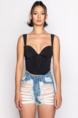 SMOKE SIGNALS CORSET TANK