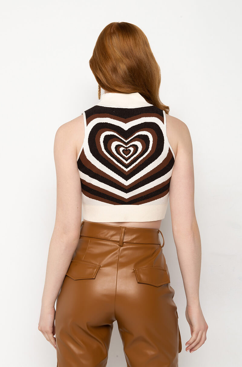 SO HYPNOTISED WITH YOU MOCK NECK SWEATER TOP